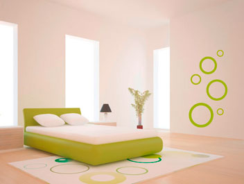 Schlafzimmer Wandsticker Verschönerungen Innendekorationen Wandtattoos